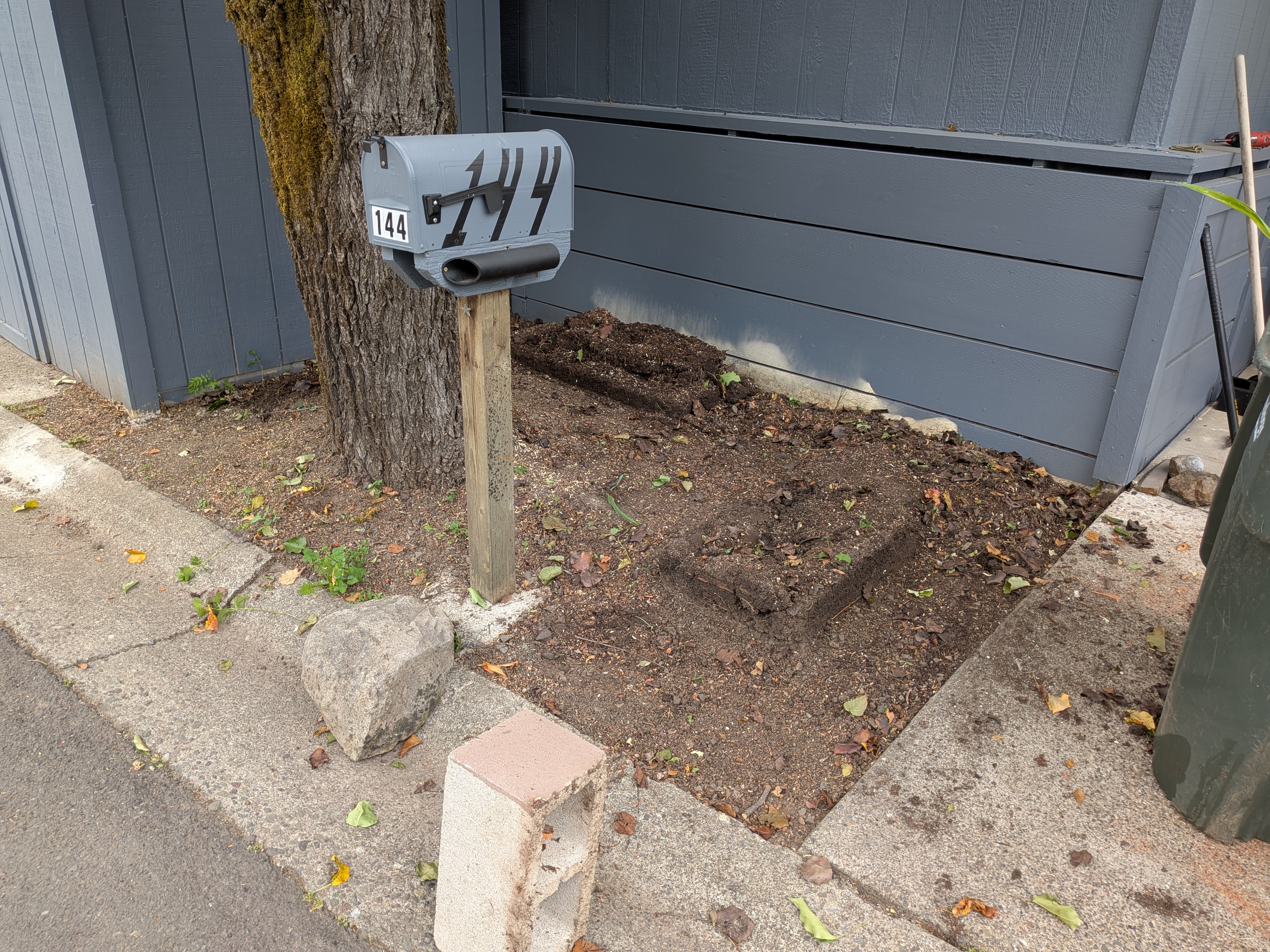 Small section landscaping - Progress image